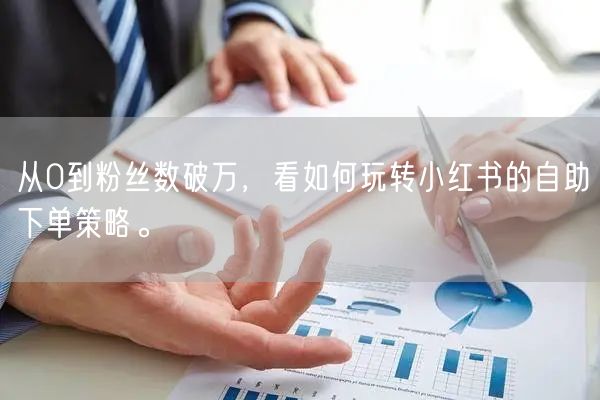 从0到粉丝数破万,看如何玩转小红书的自助下单策略。