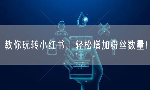 教你玩转小红书,轻松增加粉丝数量!